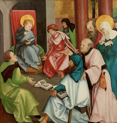 Christ in the Temple, c.1510-30 by Hans Leonard Schaufelein